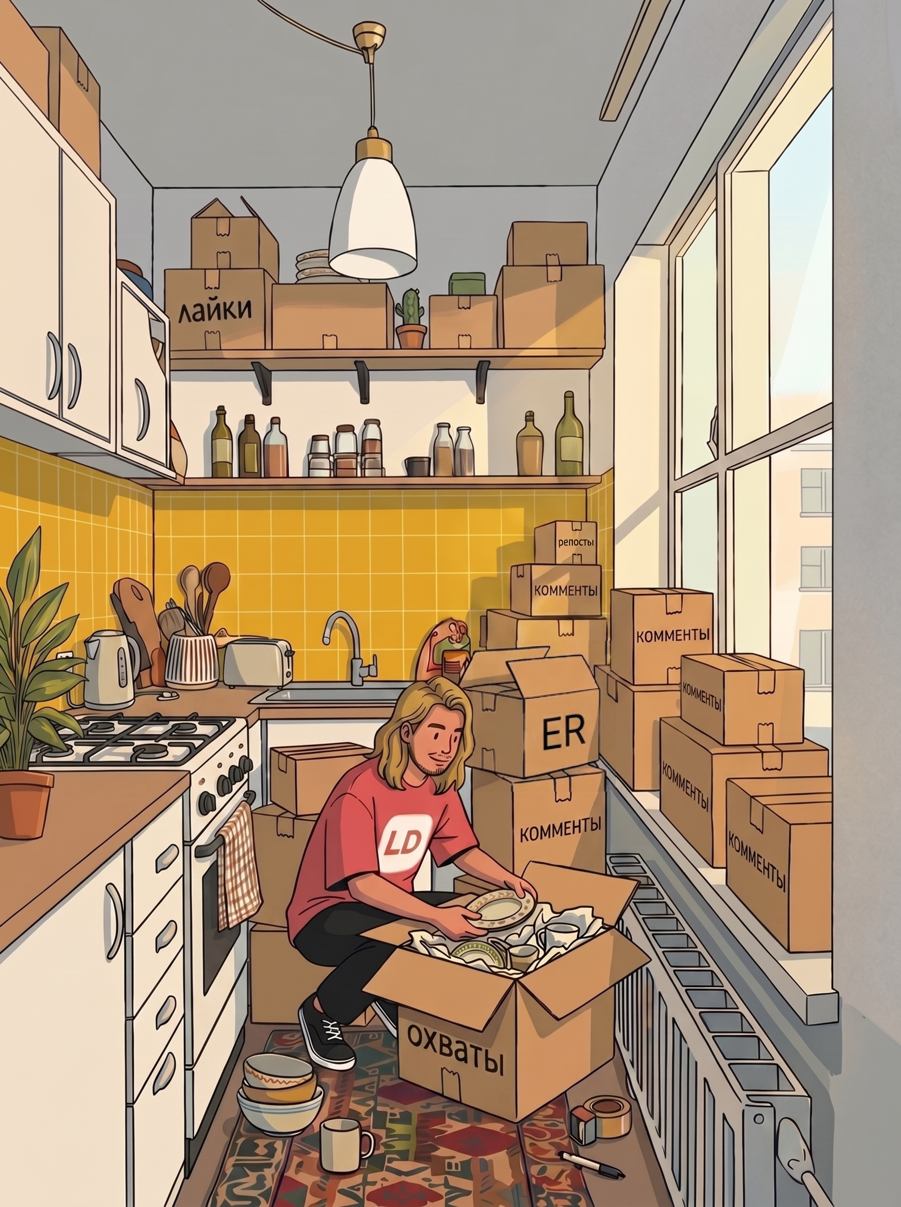 Кухонная коробка