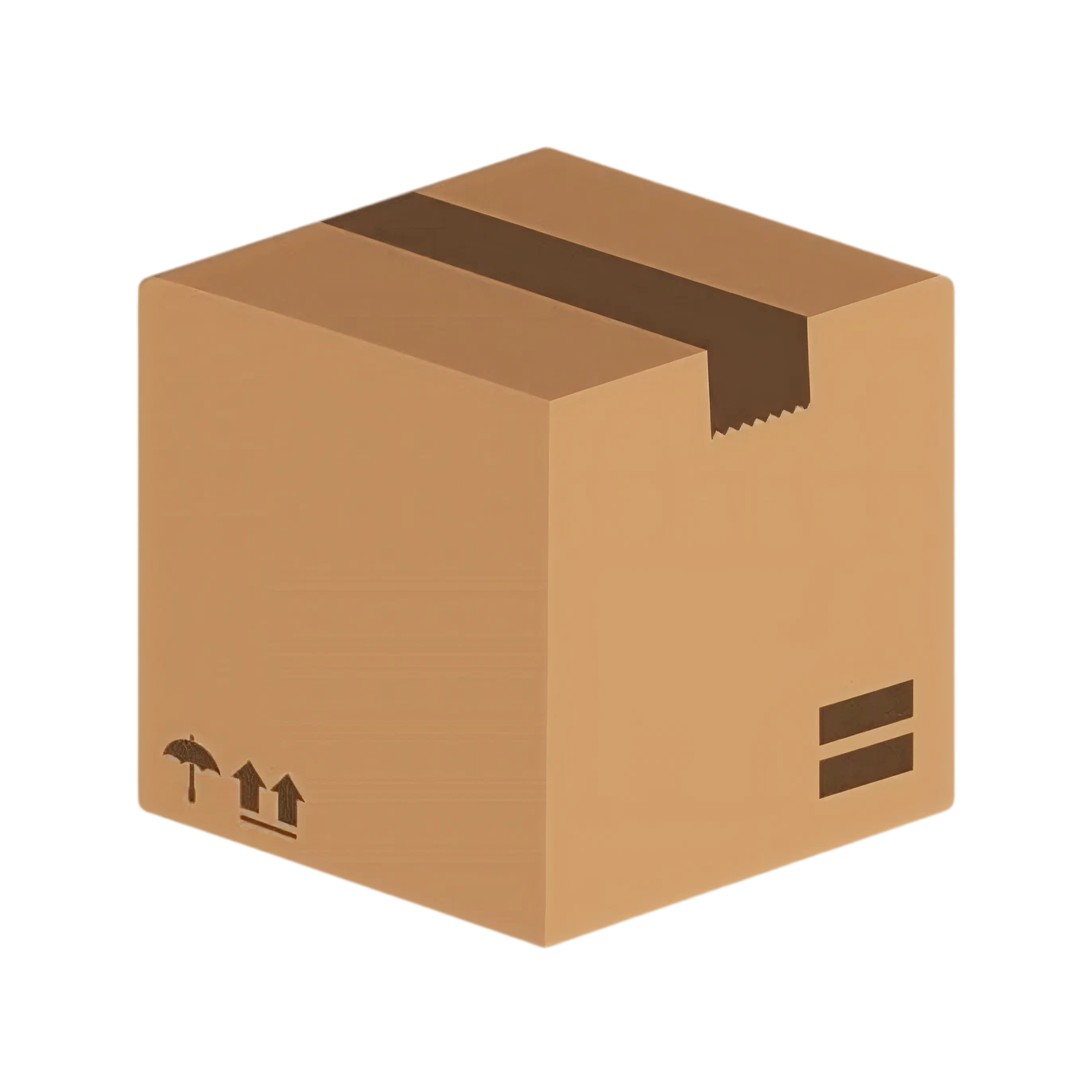 Коробка с подписью